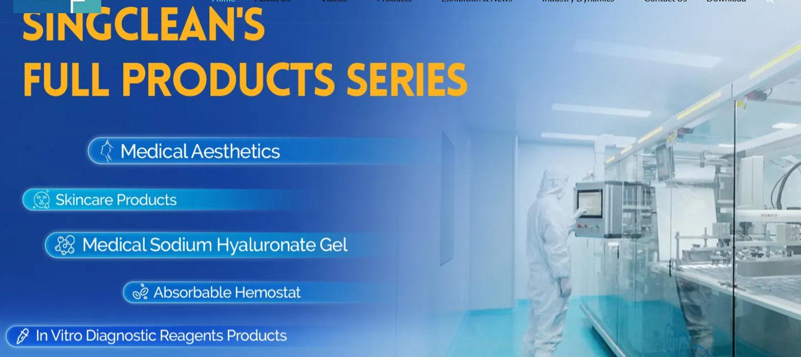 health care products manufacturers singclean medical